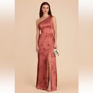 Birdy Grey One-Shoulder Floral Dress